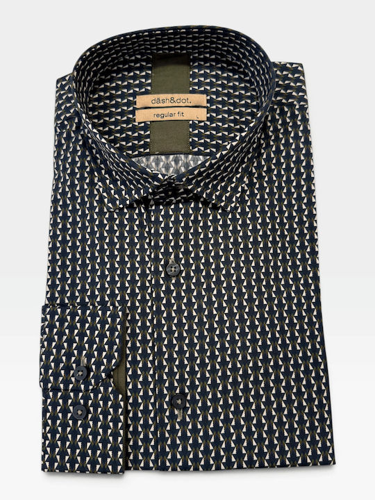 Long Sleeve Shirt in Regular Fit Black