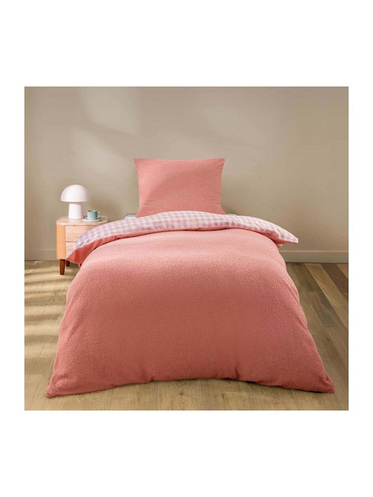 L-c Pilou Single Duvet Cover Set 140x200cm with...