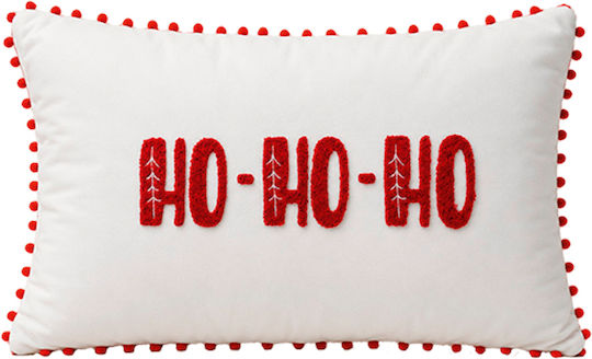 Palamaiki Christmas Decorative Pillowcase White 40x60cm