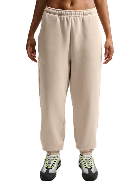 Nike Pantaloni De Trening Din Fleece Bej