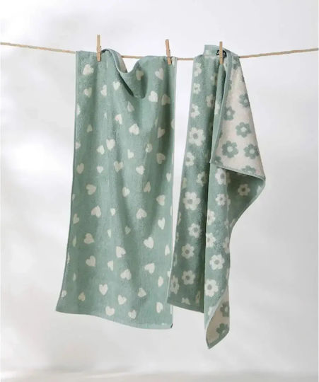 Kentia Face Towel Magy Ecru 2 Pieces Weight 550gsm