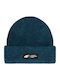 Unisex Knitted Beanie in Turquoise