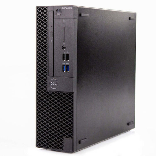 Dell Optiplex 3070 SFF plus 24" Monitor Refurbished Grade A (Core i7-8700/8GB/256GB SSD/No OS)