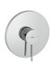 Roca Ona Built-in Shower Mixer Tap Silver 8433290748765