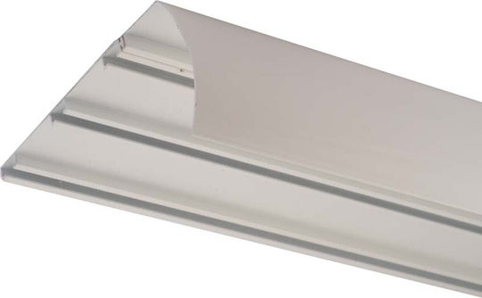 Rodeco Lambriu Pentru Galerie de Perdele Bursa 300 cm din Aluminiu