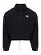 Cropped Black Women's Sweatshirt