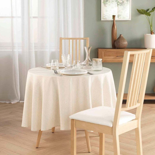 L-c Pauline Natural Tablecloth 180x180cm