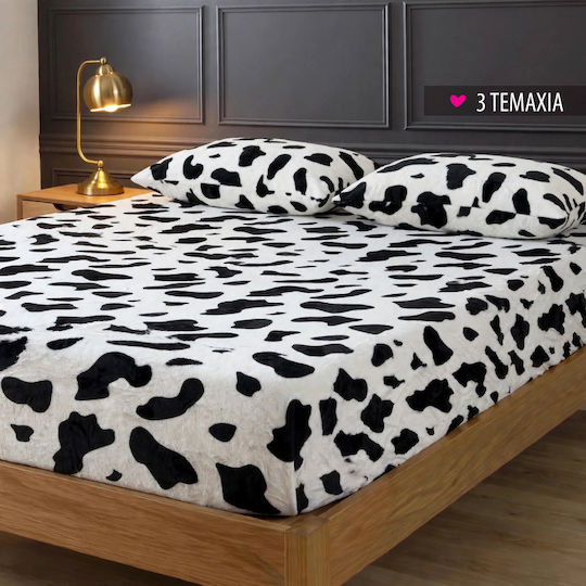Cosy Life 3-teiliges Super-Doppelbettlaken-Set 160x200+30 cm mit Gummizug Dalmatian Cosy Life 3-teiliges Super-Doppelbettlaken-Set 160x200+30 cm mit Gummizug Dalmatian