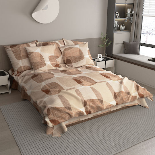Charalambidis Textiles Single Quilt 160x230 cm Salonica Red 350 GSM