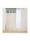 Κουρτίνα με Τρουκς L-c Titika Green 140x240εκ.