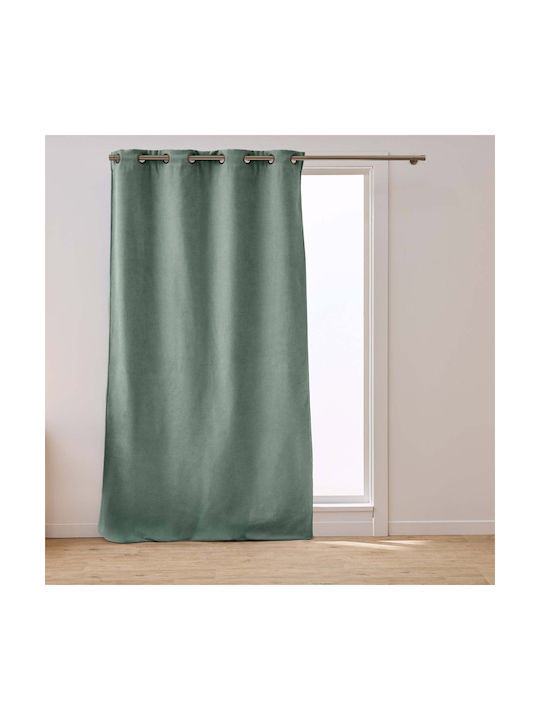 Κουρτίνα με Τρουκς L-c Spleen Cedar 140x260εκ.