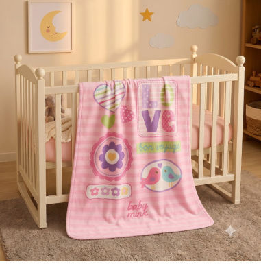Serafino Nursery Swaddling Blanket 80x105cm