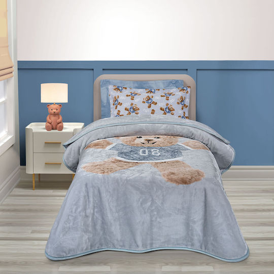 Greenwich Polo Club Decke Essential 8878 Hellblau 220x160 cm