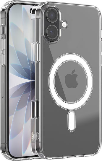 Zanaé Magsafe калъф за iPhone 17 Essential Design с подсилени ъгли, прозрачен