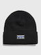 Beanie Men's Knitted Beanie in Black