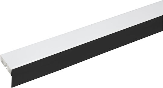Rodeco Lambriu pentru galerie de perdele Berlin 340 cm din plastic