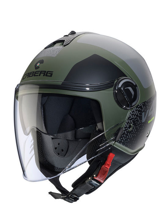Caberg Riviera V4X Alpha O6 Cască Moto Jet Verd...