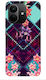 Xiaomi Redmi Note 17 Pro Max Hülle aus Transparentem Silikon-TPU mit Karierten Blumen