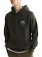 Front Back Artwork Hooded Sweatshirt Raven