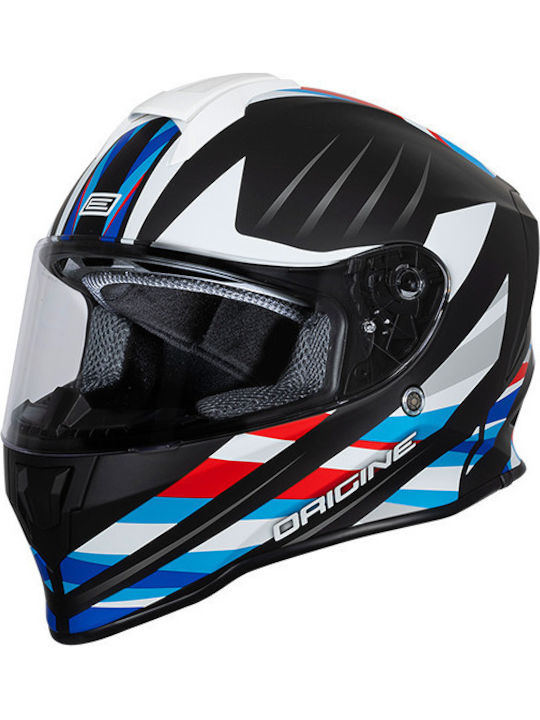 Origine Dinamo Kids Детска Full Face Каска ECE 22.06 Черна Матова/Синя Origine Dinamo Kids Детска Full Face Каска ECE 22.06 Черна Матова/Синя