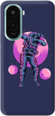 Xiaomi Poco M7 Dance Dunkelblaue Silikon-TPU-Hülle