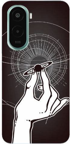Силиконов TPU калъф Planet In My Hand за Xiaomi Poco M7, прозрачен