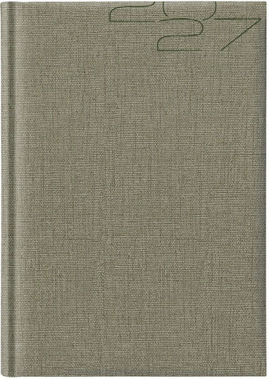 THeofylaktos Cotton Classic Agendă Zilnică 2027 17,2x24 cm