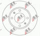 Brake Disc Citroen Xsara 97-05 Rear 4246g6