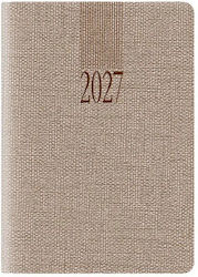 THeofylaktos Cotton Daily Agenda 2027 Beige 6.5...