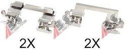 Комплект спирачни накладки Zest Toyota Previa 0440992000 Комплект спирачни накладки Zest Toyota Previa 0440992000