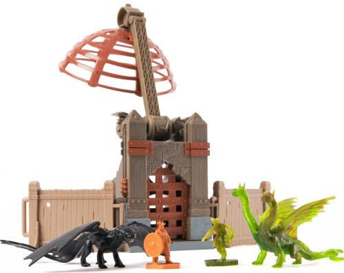 Spin Master How To Train Your Dragon Trial Of Flame - World of Berk Dragon Capture Playset