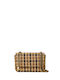 Mehrfarbige Flap-Tasche für Damen