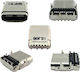 Βύσμα Τροφοδοσίας Dc Power Jack Socket Laptop Hp Pavilion X2 10-p 811453-fc1 10-p005na 10-p007nf 10-p010nr 10-p010wm 10-p011nr 10-p012nr 10-p018wm 10-p020nr 10-p092ms Short Type-c Κωδ.31199