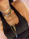 Kaleido Choker in Gold-Plated Steel