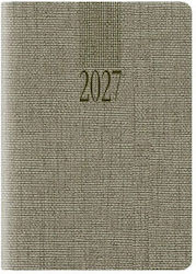 THeofylaktos Cotton Daily Agenda 2027 6.5x10 cm