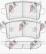Brake Pads Opel Insignia 08 Rear 1605366