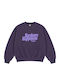 Hardcore Happiness Sweatshirt Lilac Washed