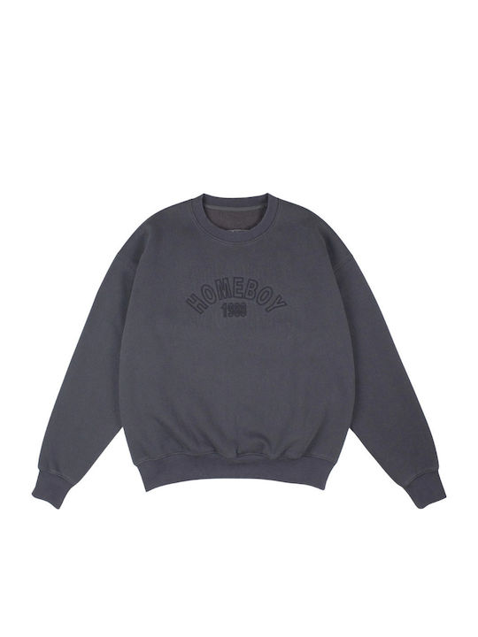 Homeboy Grey Washed Sweatshirt
