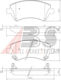 Front Brake Pads Toyota Corolla 02 23766.18.0