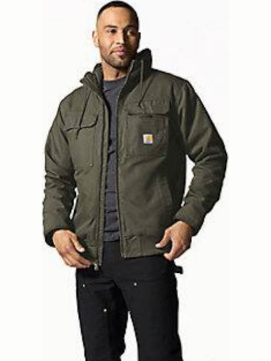 Carhartt Full Swing Μπουφάν Αντιανεμικό Green Moss