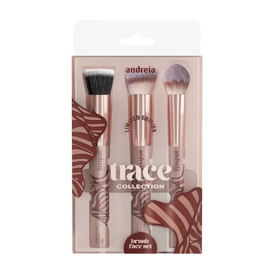 Andreia Professional Σετ με Πινέλα Μακιγιάζ 3τμχ