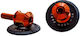 Puig Pro 10mm Orange Base Sliders