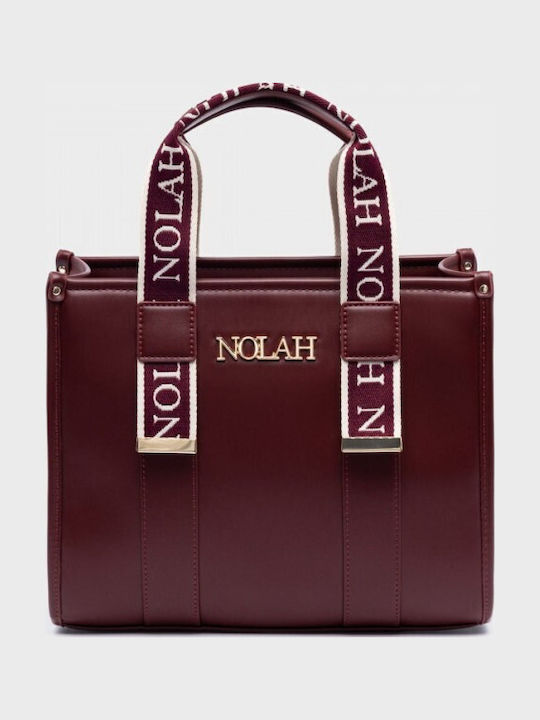 Nolah Kendra Women's Burgundy Tote Bag