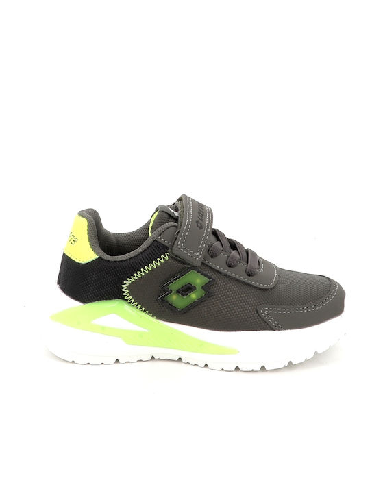 Lotto Kids Sneakers with Green Lights