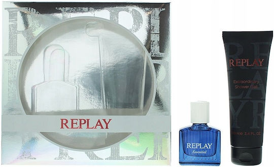 Replay Essential For Him Herren Duftset mit Eau de Toilette