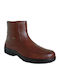 Leather Anatomical Men's Brown Boots