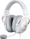 Redragon Zeus-X Over Ear Gaming Headset με σύνδεση USB Λευκό