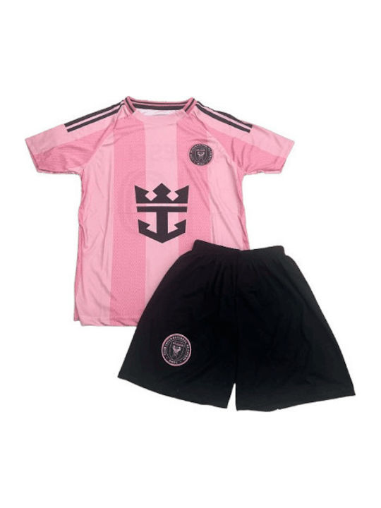 Messi Inter Miami Kinder Fußballtrikot-Set
