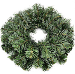 Saska Garden Coroană Decorativă de Crăciun cu Diametrul de 35 cm, Coroană Densă din Brad