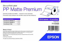 Epson Selbstklebende Etiketten auf Rolle 76 x 51 mm Epson Selbstklebende Etiketten auf Rolle 76 x 51 mm